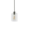 thumbnail image 5 of Design House Haddie Modern 1-Light LED Dimmable Mini Pendant w/ Clear Glass Shade in Satin Nickel, 5 of 14