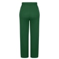 thumbnail image 7 of Sewkxo Womens Wide Leg Sweatpants High Waisted Baggy Pants Fashion Drawstring Athletic Joggers,Green S, 7 of 7