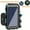 Blue, variant on 【Camping Essential】39800mAh Solar Power Bank, Portable Solar Charger with Dual USB, Fast Phone Charging Battery Pack for Outdoor Travel, Emergency LED Flashlight & Compass for Hiking, Waterproof