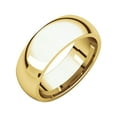 thumbnail image 1 of 7mm Comfort Fit Band in 14k Yellow Gold - Size 6, 1 of 9