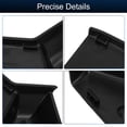 thumbnail image 4 of Cubierta de recorte de asiento del lado izquierdo para Ford F-150 2011-2014 No.BL3Z1561693AB Cubierta de pista del asiento delantero Bezel de interruptor de asiento Negro, 4 of 6