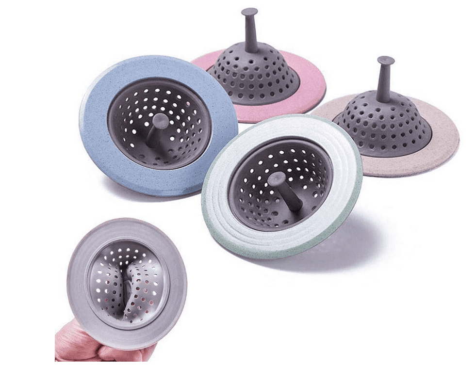 New Star Silicone Waste Sink Strainer Hair Filter Drain Catcher Cover Good Item