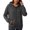 Grey, variant on CAIXIA Zip Up Hoodie Women Loose Fit Cotton Long Sleeve Shirt Womens Sweatshirt Jacket Drawstring Fleece Jacket Women with Pocket Loose Casual Fall Winter 2026