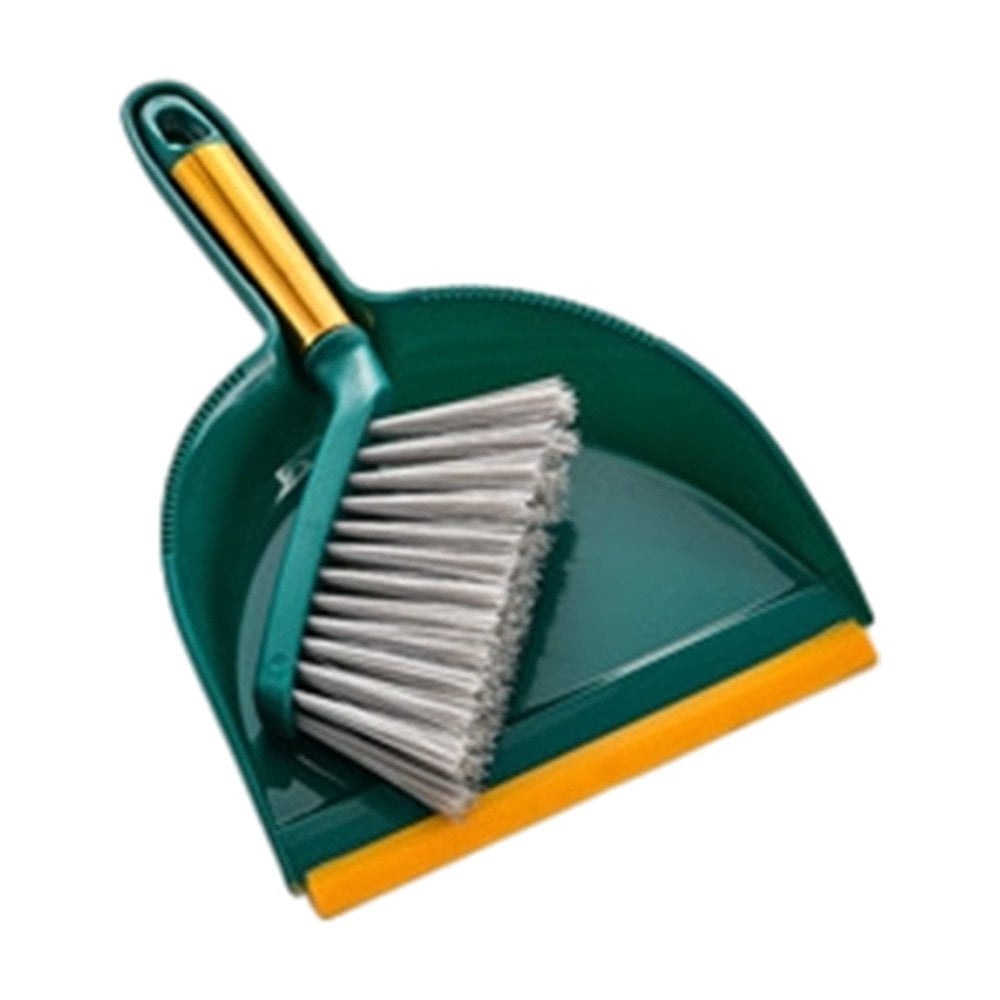 DEELLEEO Mini Dustpan and Brush Set  Nesting Snap-On Design  Portable  Compact Dust Pan and Hand Broom for Cleaning  Daily Cleaning Necessity Plastic Mini Dustpan Set