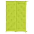 thumbnail image 6 of vidaXL Indoor/Outdoor Bench Cushions 2 pcs, Non-slip, Water-Repellent, Bright Green 59.1"x19.7"x2.8", 6 of 8