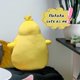 thumbnail image 3 of SBSGV - Almohada de peluche de pollo, diseño de pollo gordo y divertido, suave y esponjoso, regalo creativo para niños (pollo de 28 cm), 3 of 5