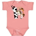 thumbnail image 3 of Inktastic I'm One-cowgirl Riding Horse Birthday Girls Baby Bodysuit, 3 of 5