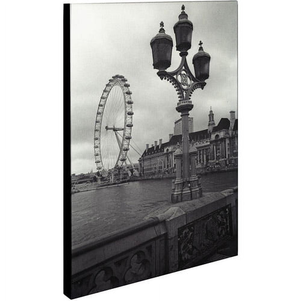 Trademark Fine Art 'London Eye' Canvas Art by Kathy Yates