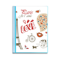 thumbnail image 1 of Love Paris France Eiffel Tower Carpeta combinada de protección de páginas, 1 of 3