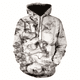 thumbnail image 5 of Sudadera unisex Sankill con estampado 3D de humo negro realista para hombre y mujer, estilo urbano, holgada y grande, 5 of 5