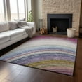 thumbnail image 6 of Addison Rugs Mayfield Washable Transitional Waves Beige Rectangle Rug, 10' x 14', 6 of 6