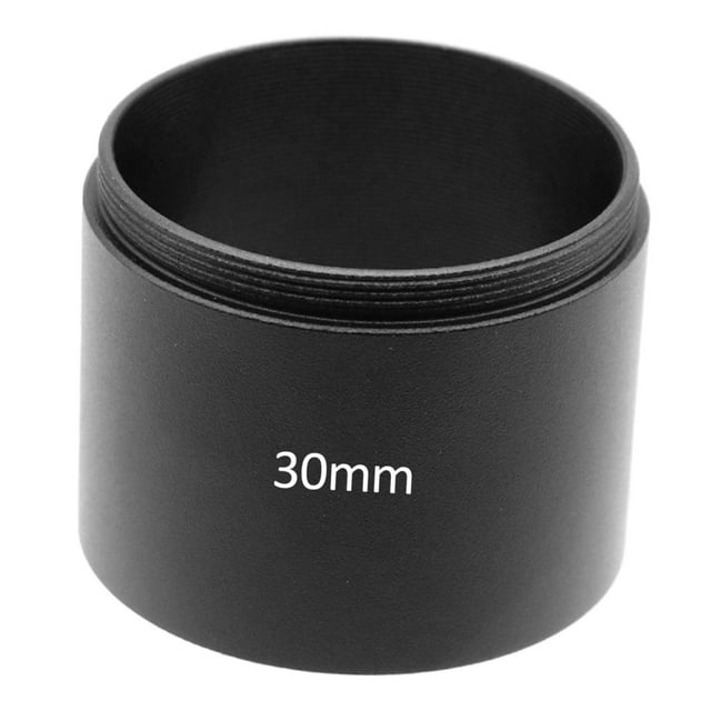 mmirethe T2 Thread Extension Tube M42x0.75 Thread Photography Equipment for Telescope 20 mm Black 30mm