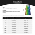 thumbnail image 4 of Lsque Multicolored Butterflies Pattern Mens Tank Tops Muscle Athletic Quick Dry Sleeveless Workout Fitness T Shirts Beach Tank Top, Loose-fit Sleeveless Shirt for Men-XX-Large, 4 of 7