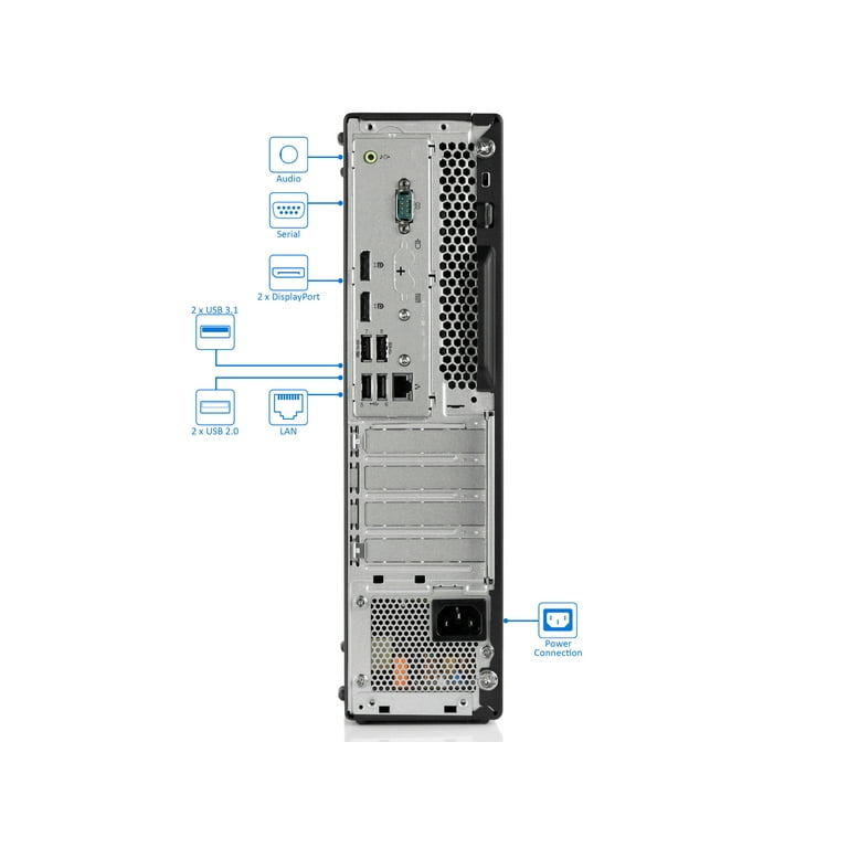 Lenovo ThinkStation P330 Desktop, Intel Core i5-9500 Upto 4.4GHz