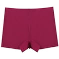 thumbnail image 4 of TrowBridge-bóxer sin costuras para mujer, lencería transpirable, cómoda, ropa interior de satén de seda, 4 piezas, 4 of 4