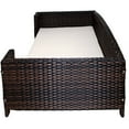 thumbnail image 7 of Iconic Pet Rectangular Elevated Rattan/ Wicker Pet Furniture for Dogs / Cats, 7 of 7