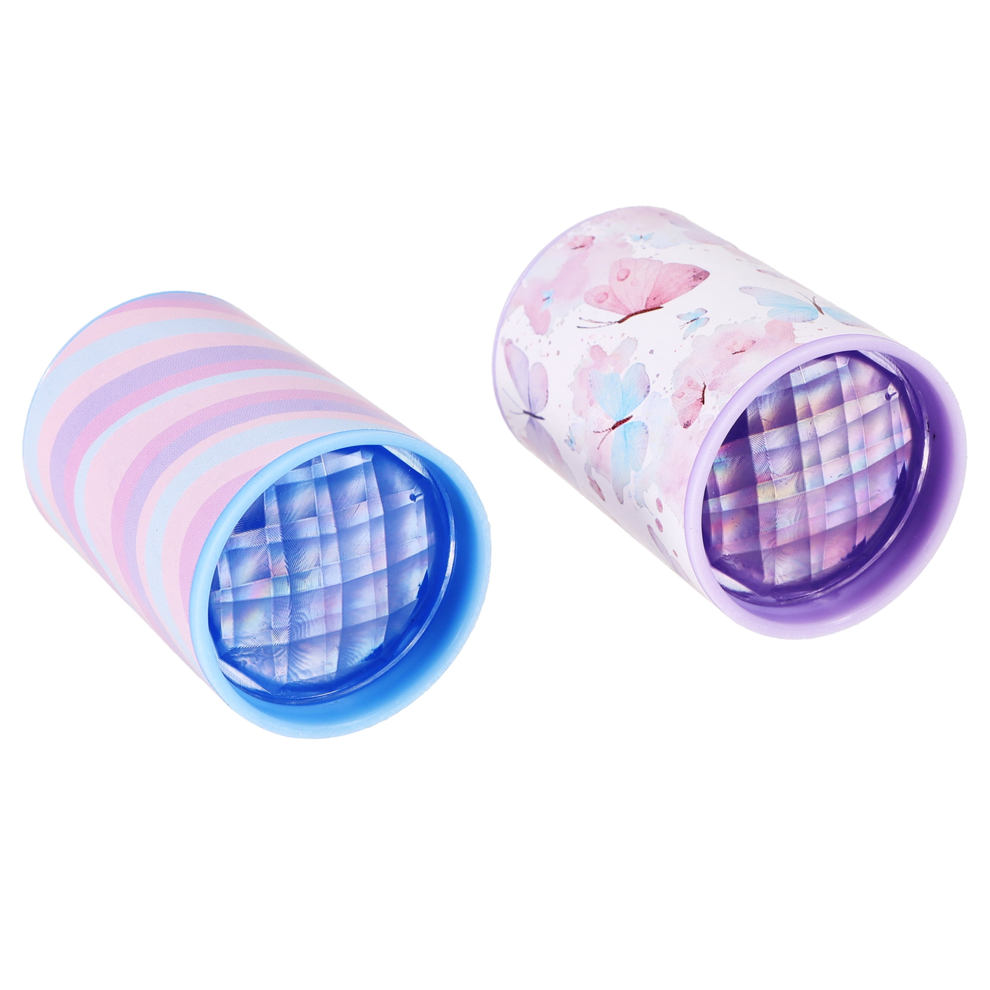 6 Count Pink Plastic Mini Kaleidoscopes for Children Ages 3+, Party Favors by Way To Celebrate