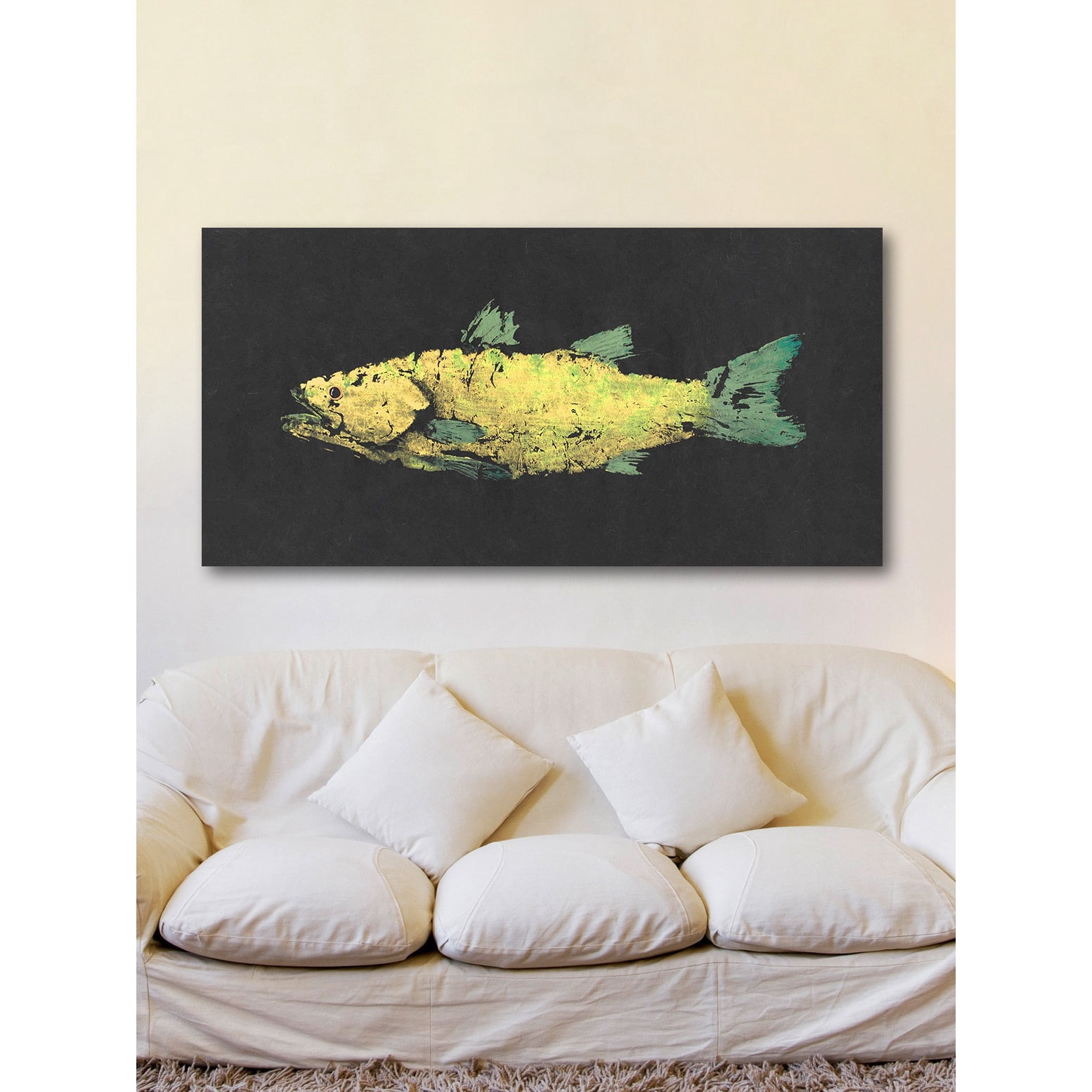 Marmont Hill "Snook" by Warren Sellers Painting Print on Wrapped Canvas