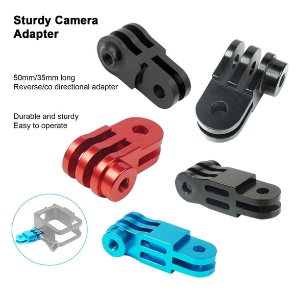 Joernso Metal Adjust Arm Straight Joints Mount Rustproof Corrosion Resistant Lightweight Design Camera Vertical Direction Straight Joints Mount for Gopro 8