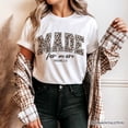 thumbnail image 5 of Made For More Christian T-Shirt, Ephesians 2:10 Leopard Faith Bible Verse Easter Tee, 5 of 10
