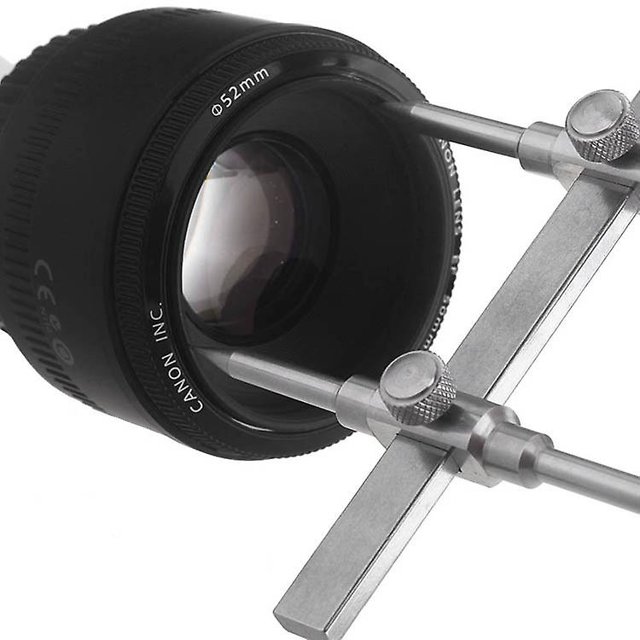 Llave herramienta de reparación de filtro de lente de cámara herramienta de extracción de lente herramienta de reparación de lente Uv (1 pieza, plata) LingWen 1327534092561