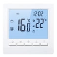 thumbnail image 4 of Smart Thermostat Digital Temperature Controller LCD Display Week Programmable Electric Floor Heating Thermostat for Home School Office Hotel 16A, 4 of 8