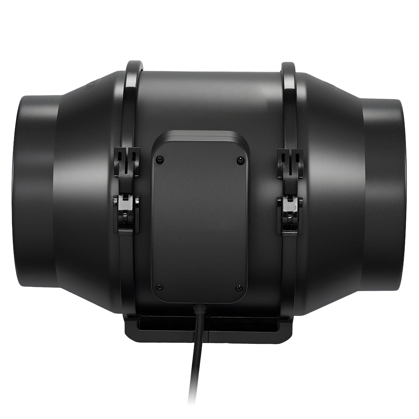 6 Inch 380 CFM Quiet Inline Duct Fan, Powerful AC-Motor Ventilation Fan for Cooling Booster, Ideal for Grow Tents, Basement, Hydroponics