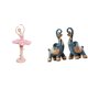 thumbnail image 1 of Estatua de la bailarina,Estatua de niña de ballet Escultura de niña de resina Artesanía,Figura de elefante,Figuras de elefantes,estatuas,adornos de animales,Escultura coleccionable para, 1 of 8