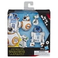 thumbnail image 2 of Star Wars Galaxy of Adventures R2-D2, BB-8, D-O 3-pack Toy Droid Figures, 2 of 8