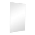 thumbnail image 6 of DecMode 24" x 40" White Wall Mirror with Thin Frame, 6 of 12