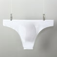 thumbnail image 6 of Ohufall Mens Underwear Men's Ice Silk Underwear Low Waist Sexy U Bag Traceless T-shaped Underwear Clearance, 6 of 8