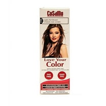 CoSaMo - Love Your Color Non-Permanent Hair Color 775 Light Ash Brown - 3 oz.   Yes to Coconuts Moisturizing Single Use Mask