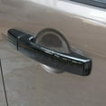 thumbnail image 4 of TINKI Gloss Black Door Handle Cover Trim For Land Rover LR4 Discovery 4 2009-2016 Range Rover Sport 2008-2013 Freelander 2 2010-2015 With Logo, 4 of 8