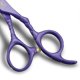thumbnail image 2 of Tijeras de peluquería de 6 pulgadas, acero inoxidable 440C, juego de corte y entresacado con tensión ajustable., 2 of 5
