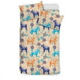 thumbnail image 1 of Juego de cama con bonito estampado de caballos, 1 of 5
