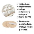 thumbnail image 3 of Colchon De Presion Alterna Antiescaras Antillagas 120 Kilos Cafe, 3 of 4