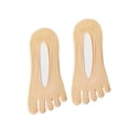 thumbnail image 3 of JUUNthy Womens Toe Socks, No Show Lightweight Comfort Breathable Non Slip Five Finger Socks Black, 3 of 11