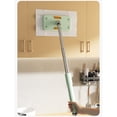 thumbnail image 4 of Desktop Telescopic Mini Mop Washcloth Flat Mop Household Electrostatic Dusting Paper Small Mop Handle Length Retractable From 9in to 22in, Mopping, 4 of 6