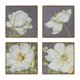 thumbnail image 1 of Set de 4 marcos florales de 51 x 51 cm para decoración mural Benzara Nia, 1 of 6