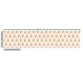 thumbnail image 2 of Geometric Fabric by the Yard, Creative Design Modern Rhombus Pattern with Tiny Triangles, Upholstery Fabric for Dining Chairs Home Decor Accents, Blush Pale Orange by Ambesonne, 2 of 4