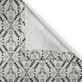 thumbnail image 4 of Ambesonne Ethnic Valance Pack of 2, Abstract Deer Heads Image, 42"X12", Pearl and Charcoal Grey, 4 of 5