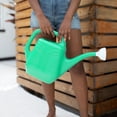 thumbnail image 2 of Bloem Classic 2 Gallon Plastic Watering Can - Indoor/Outdoor with 256 Fl Oz Capacity, Removable Nozzle, Mint Green, 2 of 5
