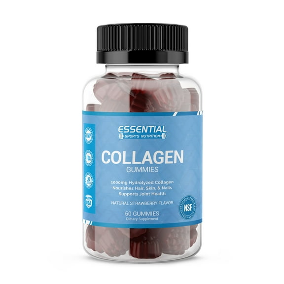 Collagen Gummies with Biotin – Hair, Skin & Nail Support, 60 Count