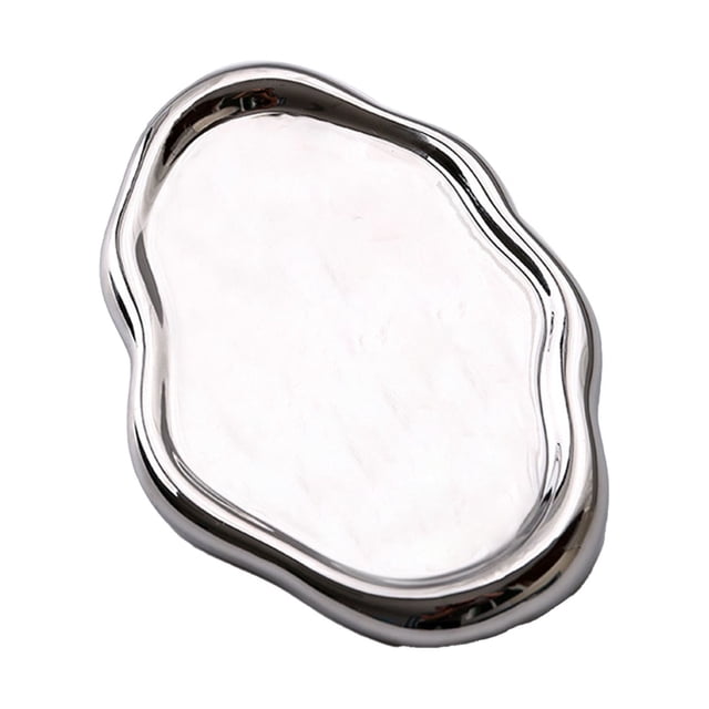 Ceramic Jewelry Dish, Jewelry Key Plate Multifunctional Modern Storage Tray For Entryway Table Room Decor Gift