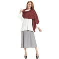 thumbnail image 3 of Hanerdun Women Shawl Wraps Pashmina Warm Scarf with Pockets Adult Winter Soft Solid Open Front Scarves, 3 of 7