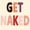 Colorful Get Naked, variant on Let's Glow Washable Flannel Bathroom Mat, 16x24 Inch Soft Absorbent Shower Rug with Anti-Slip Bottom