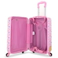 thumbnail image 6 of Disney Princess 20" Hardshell Luggage - Tiana Rapunzel Moana Pocahontas Cute & Durable Hard-side Suitcase for Travel with Spinner Wheels 20"x12"x8", 6 of 7