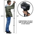 thumbnail image 2 of Pro Series 72" inch Monopod w/ Quick Release + Bluetooth Shutter Remote + Universal Tripod Mount For Apple and Samsung Smartphones + eCostConnection Microfiber cloth, 2 of 5