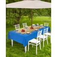 thumbnail image 4 of Hokiten Outdoor Tablecloths with Umbrella Hole & Zipper, Yellow Tree Leaves Rectangle Tablecloth 52x70 Inch, Star Sky Watercolor Painting Waterproof Table Cloth, Patio/Pool/Picnic Table Covers, 4 of 7