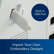 Brother PE545 Embroidery Machine with Built-in Designs and Wireless Connectivity